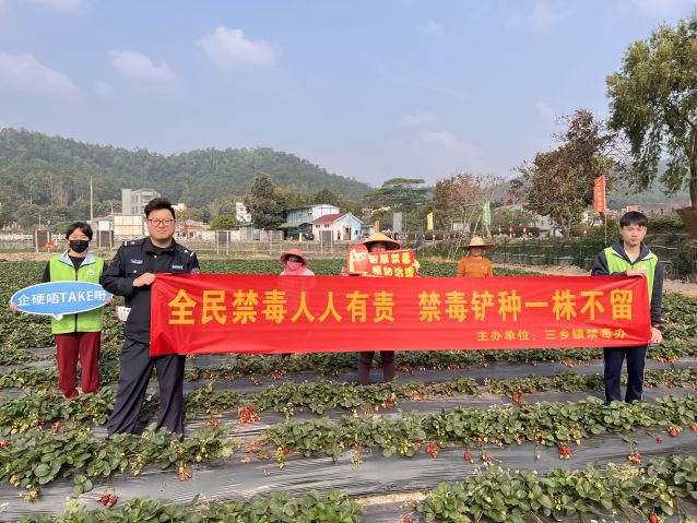 三鄉(xiāng)鎮(zhèn)開展“禁種鏟毒正當(dāng)時(shí)，禁毒宣傳不停歇”活動(dòng)照片3.JPG